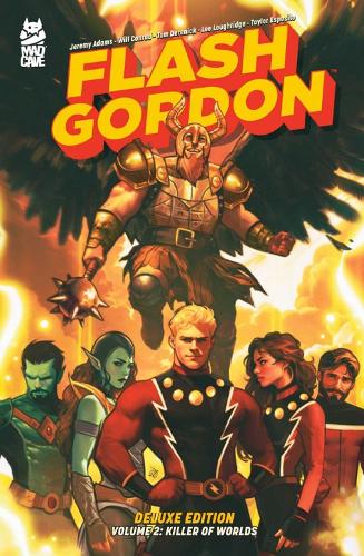 Бумажная книга «Flash Gordon Vol. 2 Deluxe Edition», автор Джереми Адамс - фото №1