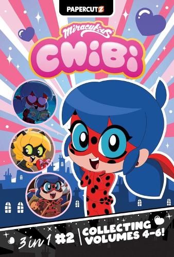 Паперова книга «Miraculous Chibi 3 in 1 Vol. 2», автор Джеремі Вітлі - фото №1