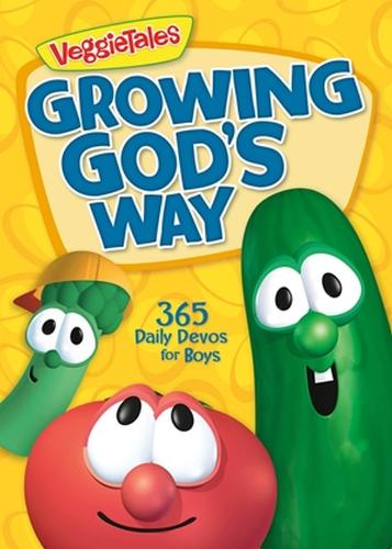 Бумажная книга «Growing God's Way: 365 Daily Devos for Boys», автор VeggieTales - фото №1