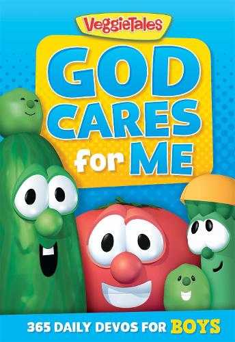 Бумажная книга «God Cares for Me: 365 Daily Devos for Boys», автор VeggieTales - фото №1