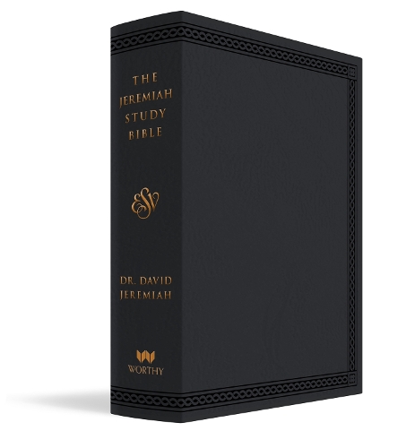 Бумажная книга «The Jeremiah Study Bible, ESV, Black LeatherLuxe (Indexed): What It Says. What It Means. What It Means for You.», автор Дэвид Джеремайя - фото №1