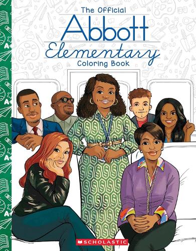 Бумажная книга «Abbott Elementary: The Official Coloring Book», автор Челен Эчия - фото №1