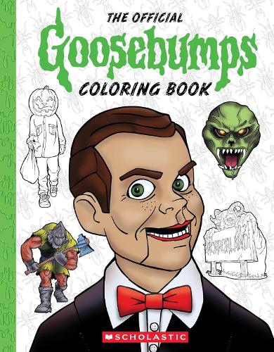 Паперова книга «Goosebumps: The Official Coloring Book», автор Дженна Баллард - фото №1