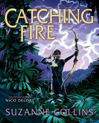 Паперова книга «Catching Fire: Illustrated Edition», автор Сюзанна Коллінз - фото №1