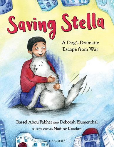 Паперова книга «Saving Stella: A Dog's Dramatic Escape from War», авторів Басель Абу Фахер, Дебора Блюменталь - фото №1