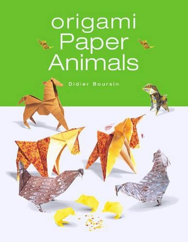 Бумажная книга «Origami Paper Animals», автор Дидье Бурсин - фото №1