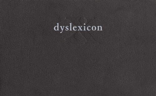 Бумажная книга «dyslexicon», автор Стивен Кейн - фото №1