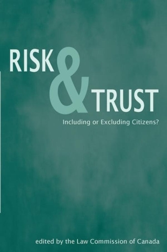 Паперова книга «Risk & Trust: Including or Excluding Citizens?», автор Columbia University Press - фото №1