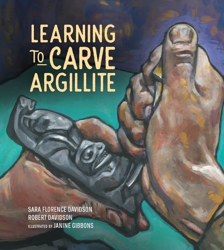 Паперова книга «Learning to Carve Argillite», авторів Роберт Девідсон, Сара Флоренс Девідсон - фото №1