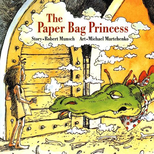 Бумажная книга «The Paper Bag Princess», автор Роберт Манч - фото №1
