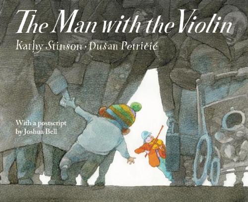 Паперова книга «The Man With the Violin», автор Кеті Стинсон - фото №1
