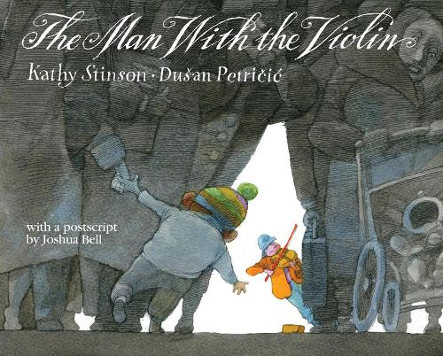 Паперова книга «The Man with the Violin», автор Кеті Стинсон - фото №1