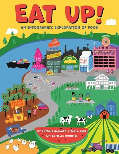 Паперова книга «Eat Up!: An Infographic Exploration of Food», авторів Антонія Баньярд, Паула Айєр - фото №1