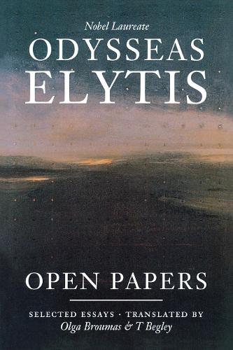 Бумажная книга «Open Papers», автор Одиссеас Элитис - фото №1