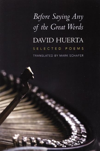 Бумажная книга «Before Saying Any of the Great Words: Selected Poems», автор Дэвид Уэрта - фото №1