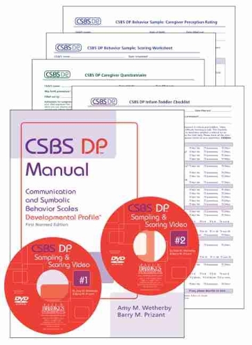 Паперова книга «CSBS DP™ Test Kit: Communication and Symbolic Behavior Scales Developmental Profile (CSBS DP™)», авторів Емі М. Уезербі, Баррі М. Прізант - фото №1