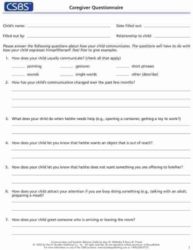Паперова книга «CSBS™ Record Forms and Caregiver Questionnaires: Communication and Symbolic Behavior Scales (CSBS™)», авторів Емі М. Уезербі, Баррі М. Прізант - фото №1