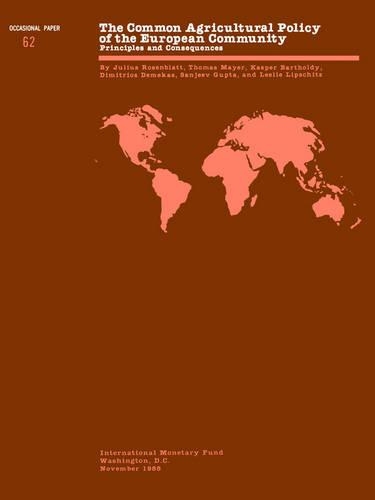 Бумажная книга «Common Agricultural Policy of the European Community: Principles and Consequences», автор Международный Валютный Фонд - фото №1