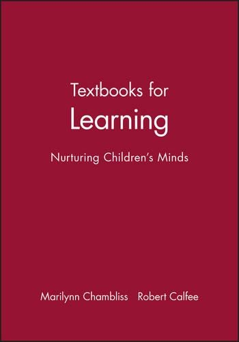 Паперова книга «Textbooks for Learning: Nurturing Children's Minds», авторів Мерилін Чамблісс, Роберт Калфі - фото №1