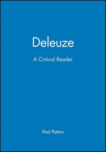 Паперова книга «Deleuze: A Critical Reader», автор Пол Паттон - фото №1