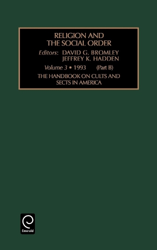 Бумажная книга «Handbook on Cults and Sects in America», авторов Дэвид Г. Бромли, Джеффри К. Хэдден - фото №1