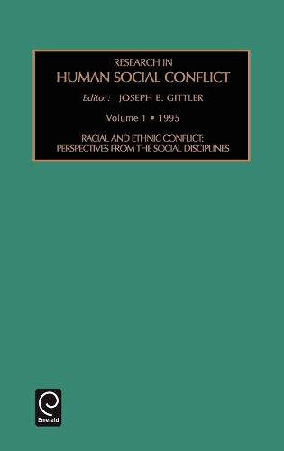 Паперова книга «Racial and Ethnic Conflict: Perspectives from the Social Disciplines», автор Джозеф Б. Гіттлер - фото №1
