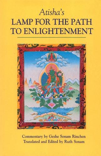 Паперова книга «Atisha's Lamp for the Path to Enlightenment», авторів Атіша, Геше Сонам Рінчен - фото №1