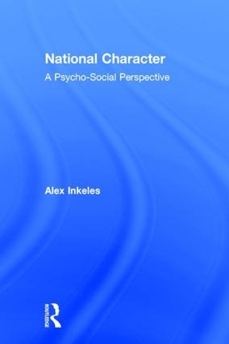 Бумажная книга «National Character: A Psycho-Social Perspective», автор Алекс Инкелес - фото №1