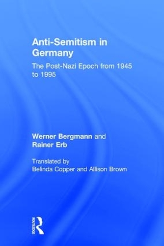 Паперова книга «Anti-Semitism in Germany: The Post-Nazi Epoch from 1945-95» - фото №1