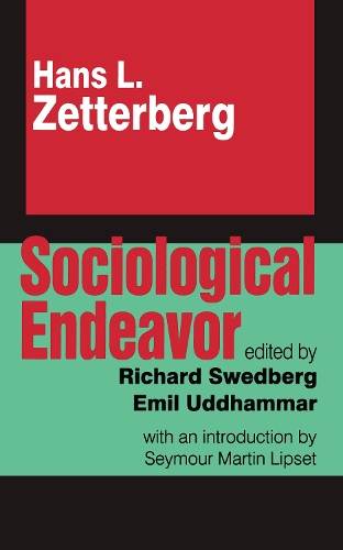 Бумажная книга «Sociological Endeavor» - фото №1