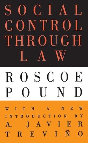 Паперова книга «Social Control Through Law», автор Роско Паунд - фото №1