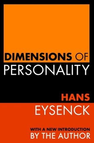Бумажная книга «Dimensions of Personality», авторов Ганс Юрген Айзенк, Мартин Рейн - фото №1