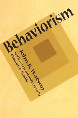 Паперова книга «Behaviorism», автор Джон Б. Ватсон - фото №1