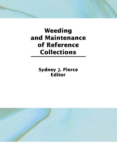 Бумажная книга «Weeding and Maintenance of Reference Collections», автор Линда С. Кац - фото №1