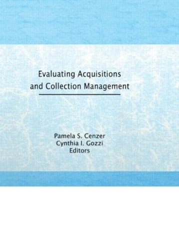 Бумажная книга «Evaluating Acquisitions and Collection Management», автор Линда С. Кац - фото №1