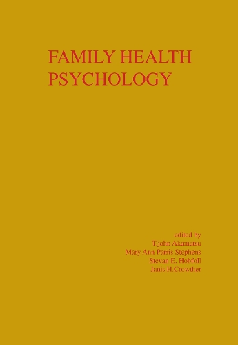 Бумажная книга «Family Health Psychology» - фото №1