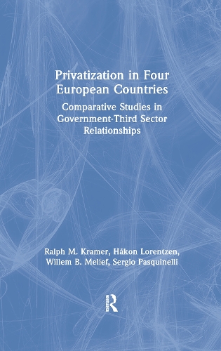 Паперова книга «Privatization in Four European Countries: Comparative Studies in Government - Third Sector Relationships», автор Ральф М. Крамер - фото №1