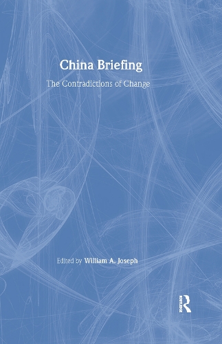 Бумажная книга «China Briefing: The Contradictions of Change», автор Джей Д. Уайт - фото №1