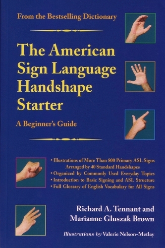 Бумажная книга «The American Sign Language Handshape Starter», автор Ричард А. Теннант - фото №1