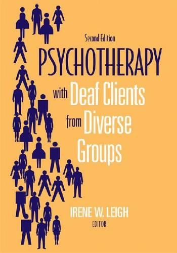 Паперова книга «Psychotherapy with Deaf Clients from Diverse Groups», автор Ірен Лі - фото №1