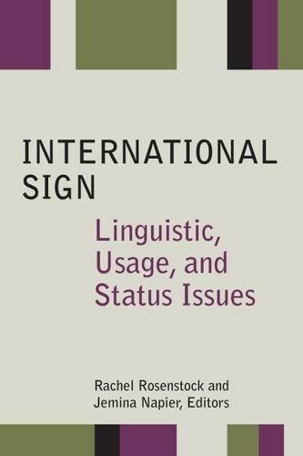 Паперова книга «International Sign», автор Рейчел Розенсток - фото №1