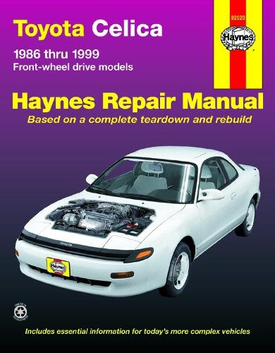 Бумажная книга «Toyota Celica FWD (1986-1999)Haynes Repair Manual (USA)», автор Haynes Publishing - фото №1