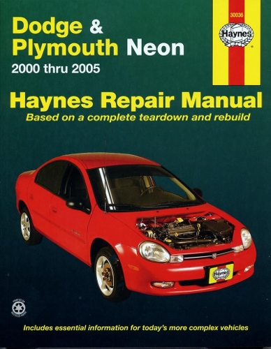 Бумажная книга «Dodge & Plymouth Neon (2000-2005) Haynes Repair Manual (USA)», автор Haynes Publishing - фото №1