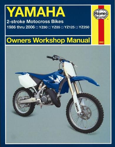 Паперова книга «Yamaha 2-stroke Motocross Bikes (86 - 06) Haynes Repair Manual», автор Алан Альстранд - фото №1