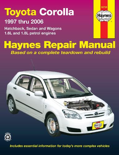 Бумажная книга «Toyota Corolla: 97-06», автор Haynes Publishing - фото №1