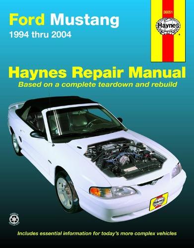 Бумажная книга «Ford Mustang 1994-2004», автор Haynes Publishing - фото №1