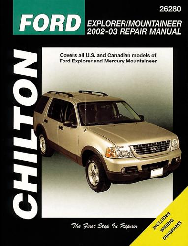 Паперова книга «Ford Explorer & Mercury Mountainer 02-10 (Chilton)», автор Haynes Publishing - фото №1