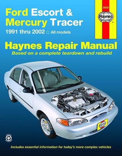 Паперова книга «Ford Escort & Mercury Tracer (1991-2002) Haynes Repair Manual (USA)», автор Haynes Publishing - фото №1