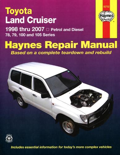 Бумажная книга «Toyota Land Cruiser (98-07) Haynes Repair Manual (AUS)», автор Haynes Publishing - фото №1