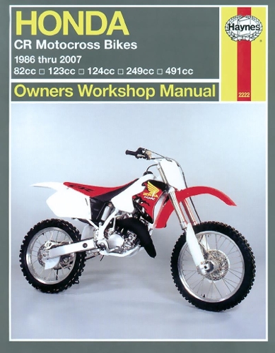 Бумажная книга «Honda CR Motocross Bikes (86-07)», автор Haynes Publishing - фото №1